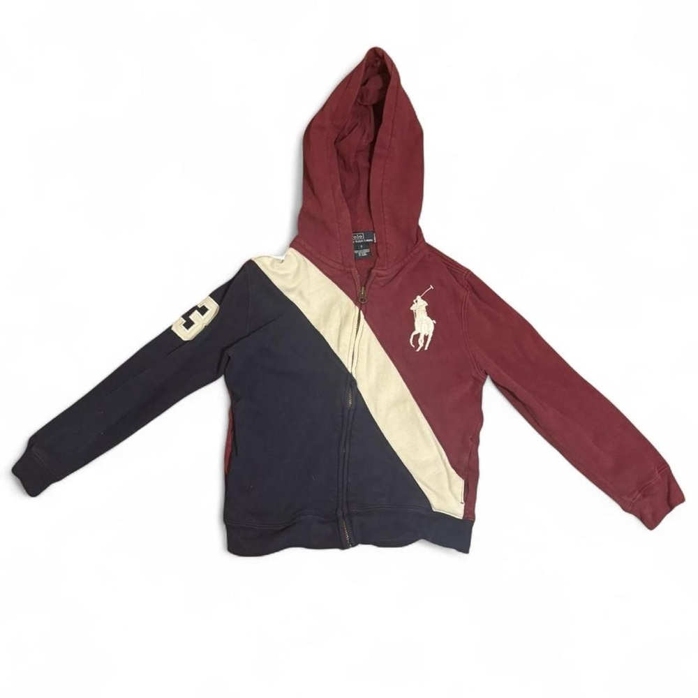RALPH LAUREN kids zip up sweater size 7